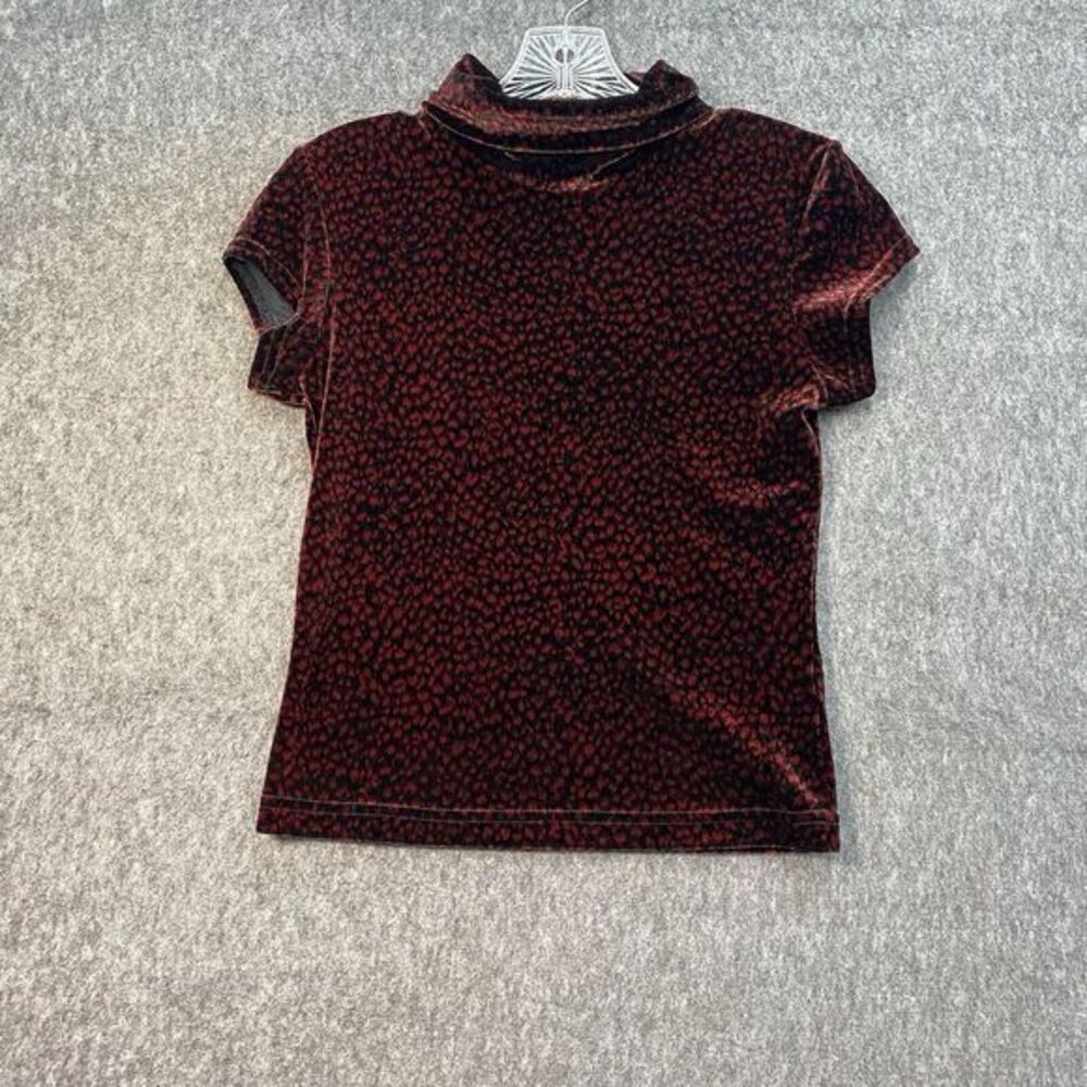VTG NO BOUNDARIES Juniors S/M Stretch Velvety Velour 2 Piece Mock neck Skirt
